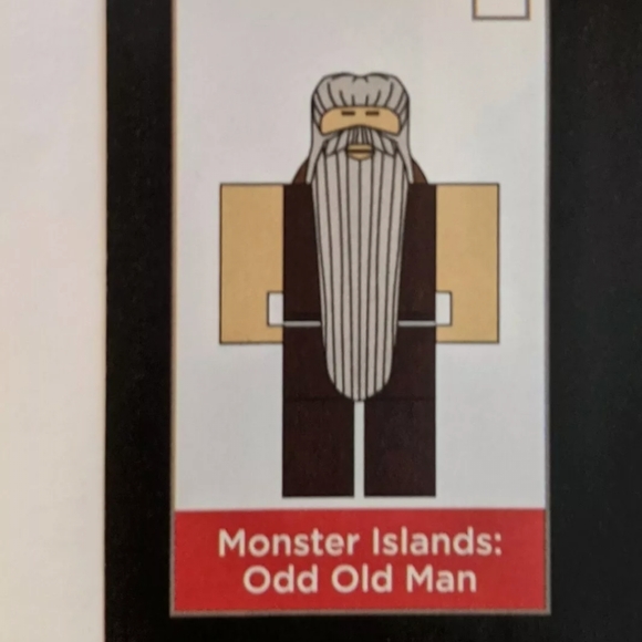Roblox Series 10 Mystery Box Monster Islands: Odd Old Man Includes Virtual code - Picture 5 of 5